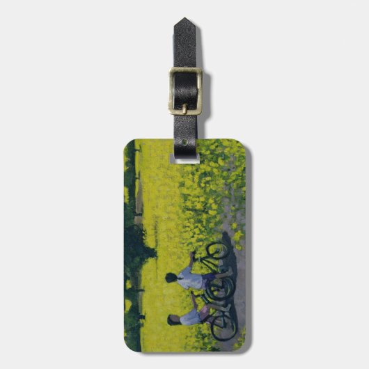 Gele Veld Kedleston Derby Bagagelabel (Voorkant verticaal)