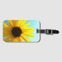 Gele ventiel bagagelabel