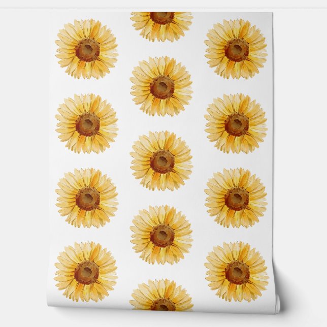 Gele ventiel behang (Afrollen)