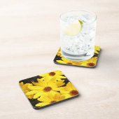 Gele ventiel bier onderzetter (Rechterzijde)