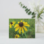 Gele ventiel briefkaart (Staand voorkant)