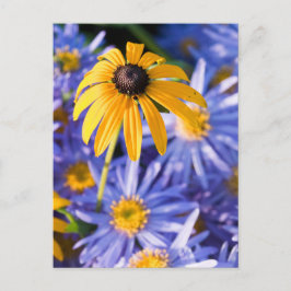 Gele ventiel briefkaart