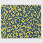 Gele ventiel cadeaupapier (Vlak)