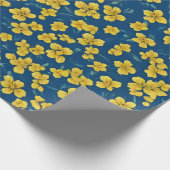 Gele ventiel cadeaupapier (Hoek)
