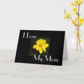 Gele ventiel kaart (Gele Bloem)