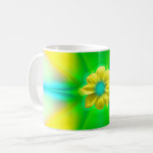 Gele ventiel koffiemok (Voorkant links)