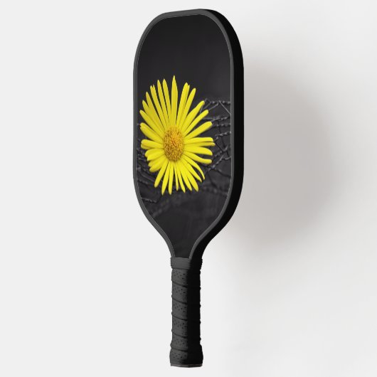 Gele ventiel pickleball paddle (Links)