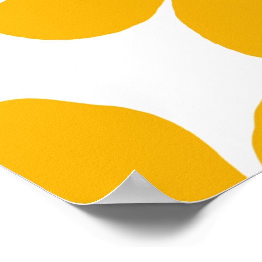 Gele ventiel poster (Hoek)