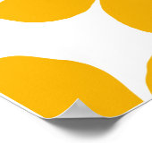 Gele ventiel poster (Hoek)