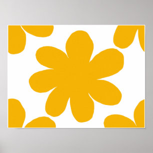 Gele ventiel poster