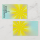 Gele ventiel visitekaartje (Voorkant / Achterkant)