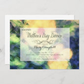 Gele ventilator Moederdag binnenuitnodiging Kaart (Voorkant / Achterkant)