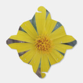 Gele ventilator uit de voordeur bedankdoosjes (Uitgevouwen)