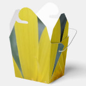 Gele ventilator uit de voordeur bedankdoosjes (Geopend)