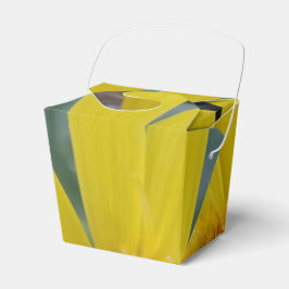 Gele ventilator uit de voordeur bedankdoosjes