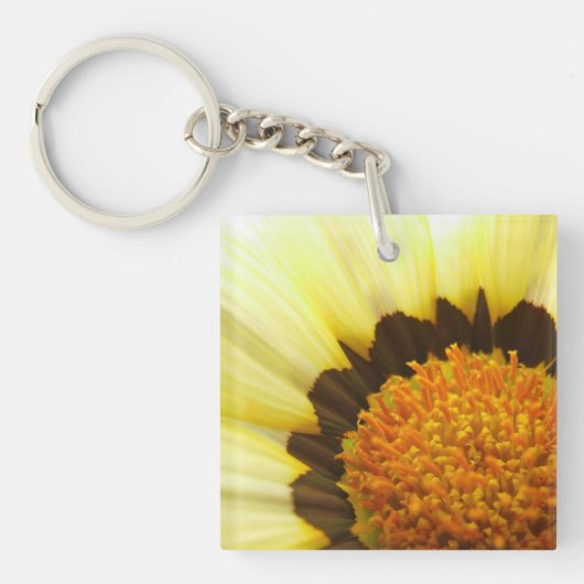 Gele ventilatorcentrale Sleutelhanger (Voorkant)