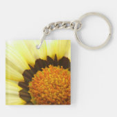 Gele ventilatorcentrale Sleutelhanger (Achterkant)