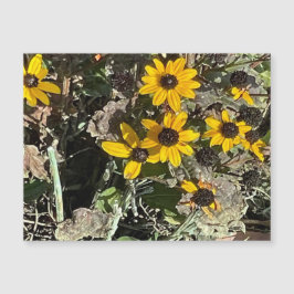 Gele ventilatormagnetische kaart