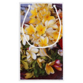 Gele ventilatorwaszak klein cadeauzakje (Achterkant)