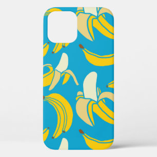 gele verse vruchten tropische banaan naadloos patr Case-Mate iPhone case