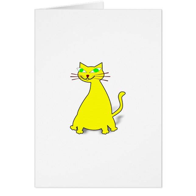 Gele vetkat (Voorkant)