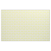 Gele vette vlinder stof (Fat Quarter)