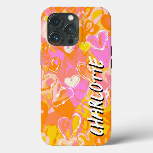 Gele Vibrant Citrus Burst: Graffiti harten Case-Mate iPhone Case