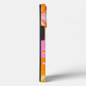Gele Vibrant Citrus Burst: Graffiti harten Case-Mate iPhone Case (Achterkant / Rechts)
