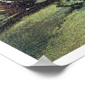 Gele Victoriaans stijlstartpunten uitwerken Poster (Hoek)