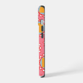 Gele vierkant iPhone 15 case (Linkerkant)