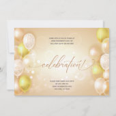 Gele Virtual Vrijgezellenfeest Celebration-laptop Kaart (Achterkant)