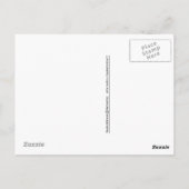 Gele Vis Ansichtkaart Briefkaart (Achterkant)