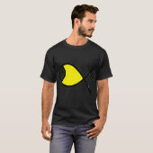gele vis t-shirt (Voorkant volledig)