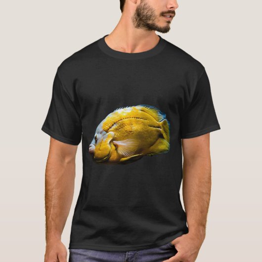 Gele Vis T-shirt (Voorkant)