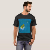 gele vis t-shirt (Voorkant volledig)