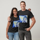 gele vis t-shirt (Unisex)
