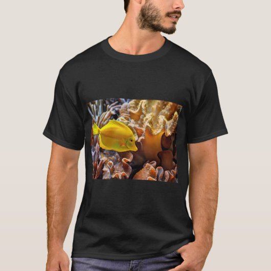 Gele Vis T-shirt (Voorkant)