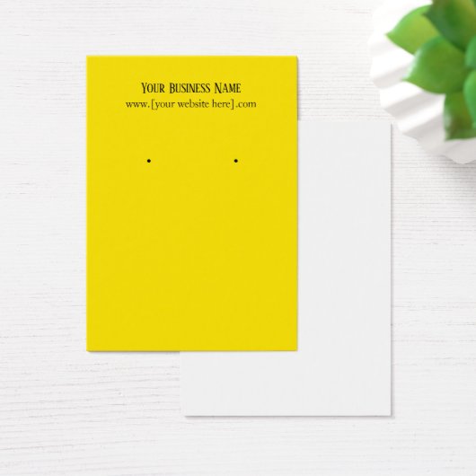 Gele Visitekaartjes (Bureau)