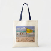 Gele vlag Barbados 2010 Tote Bag (Voorkant)