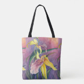 Gele vleugels tote bag (Achterkant)