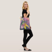Gele vleugels tote bag (Op model)