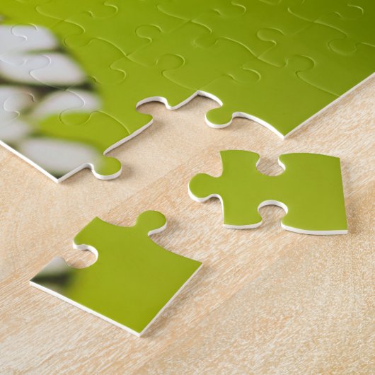 Gele vlinder legpuzzel (Zijkant)