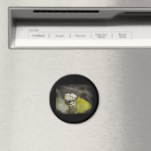 Gele vlinder magneet (Insitu (Vaatwasser))