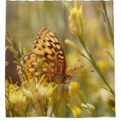 Gele vlinder, Zion NP Utah Douchegordijn (Voorkant)