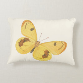 Gele vlinders - Accent Pillow Accent Kussen