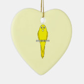 Gele vogel. Canarische. Keramisch Ornament (Rechts)