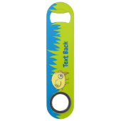Gele vogel cartoon bar sleutel speed flessenopener (Achterkant)