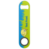 Gele vogel cartoon bar sleutel speed flessenopener (Voorkant)