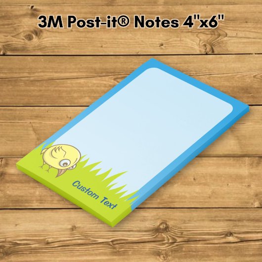 Gele Vogel Cartoon Post-it® Notes