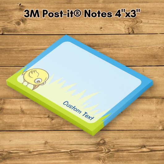 Gele Vogel Cartoon Post-it® Notes